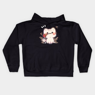 Rose Kitty Kids Hoodie